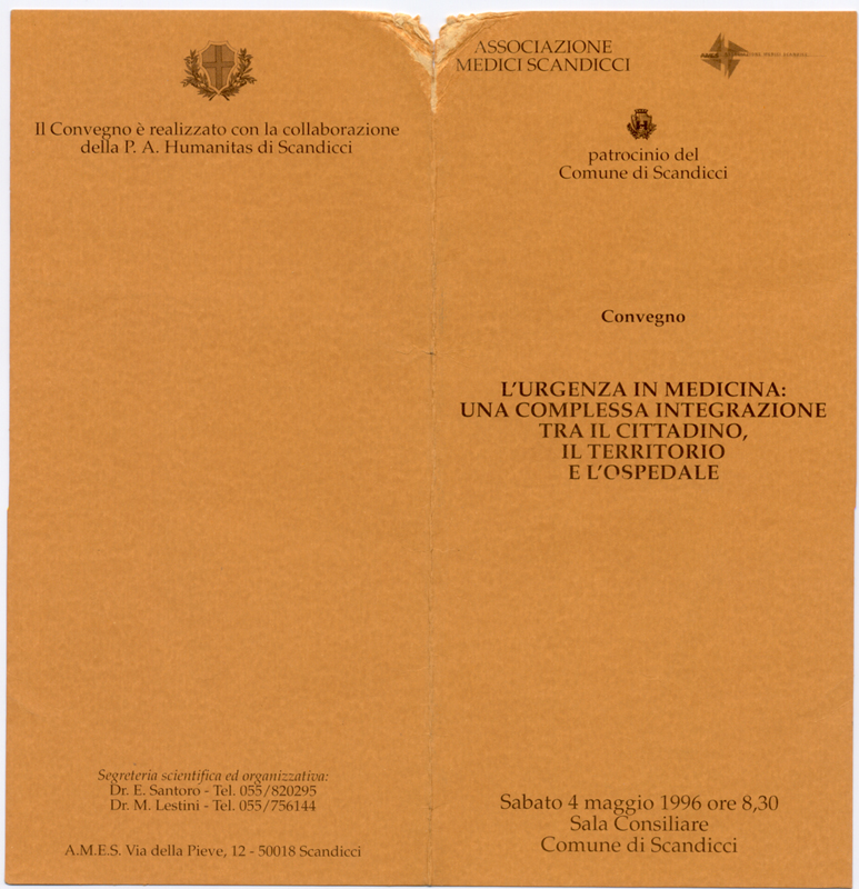 1996_4 maggio 1996 L'urgenza in medicina