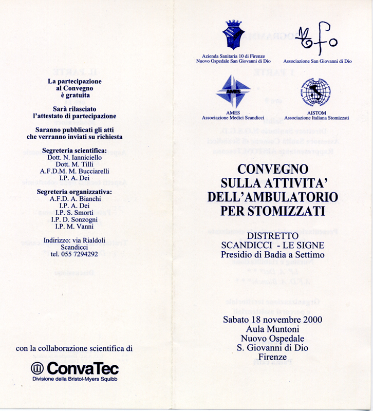 2000_Ambulatorio stomie 18 novembre 200