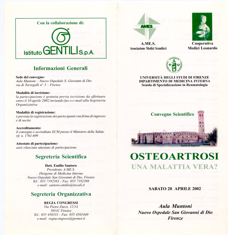 2002_Osteoartrosi 20 aprile 2002