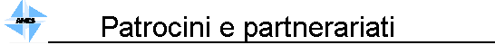 Patrocini e partnerariati
