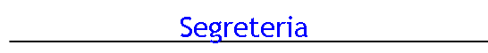 Segreteria