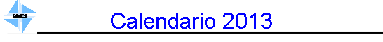 Calendario 2013