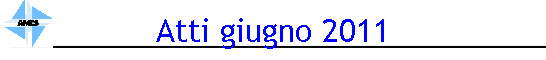 Atti giugno 2011