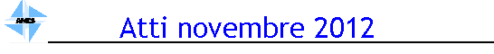Atti novembre 2012