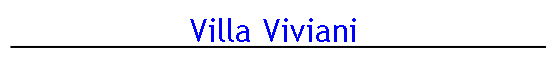 Villa Viviani